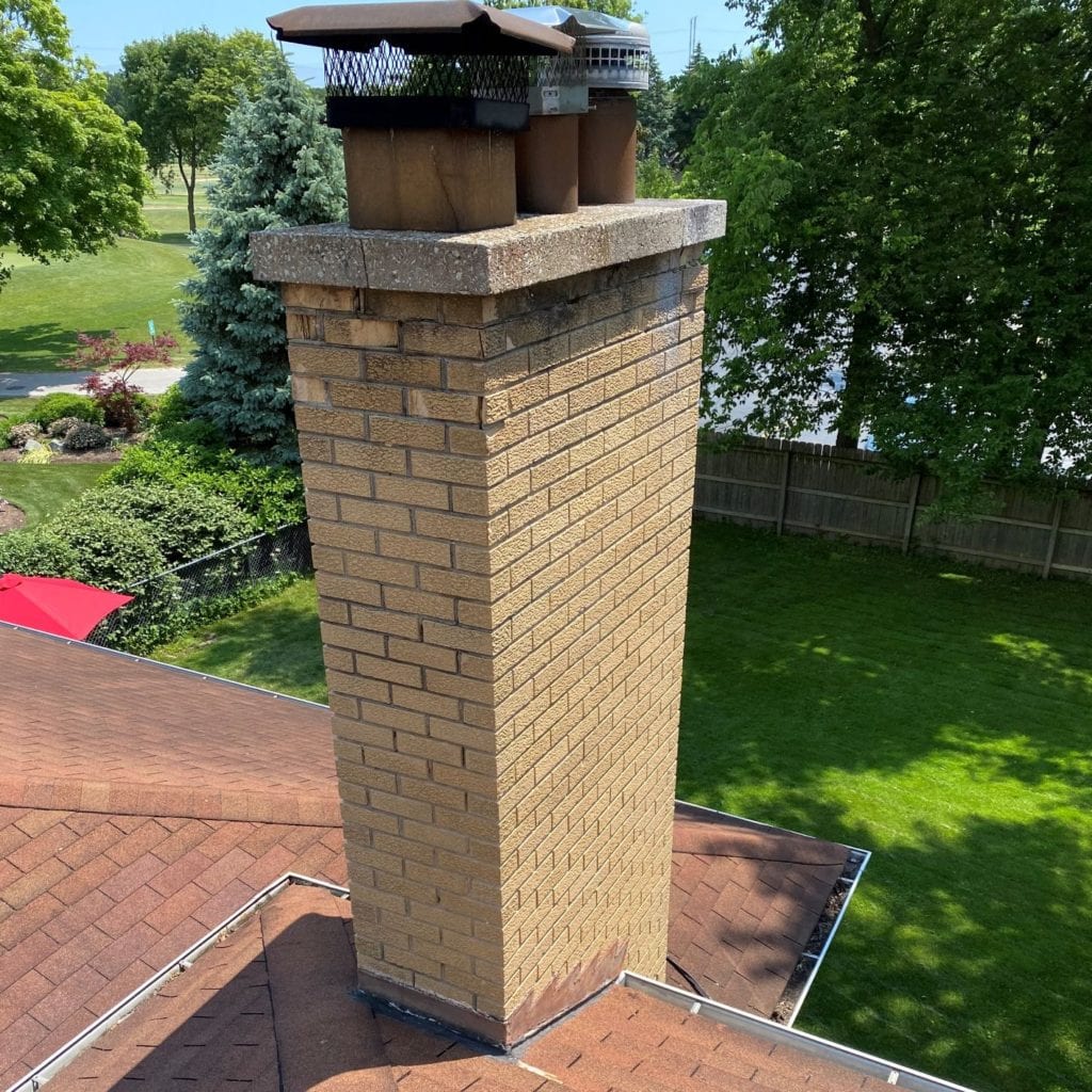 chimney - bad condition