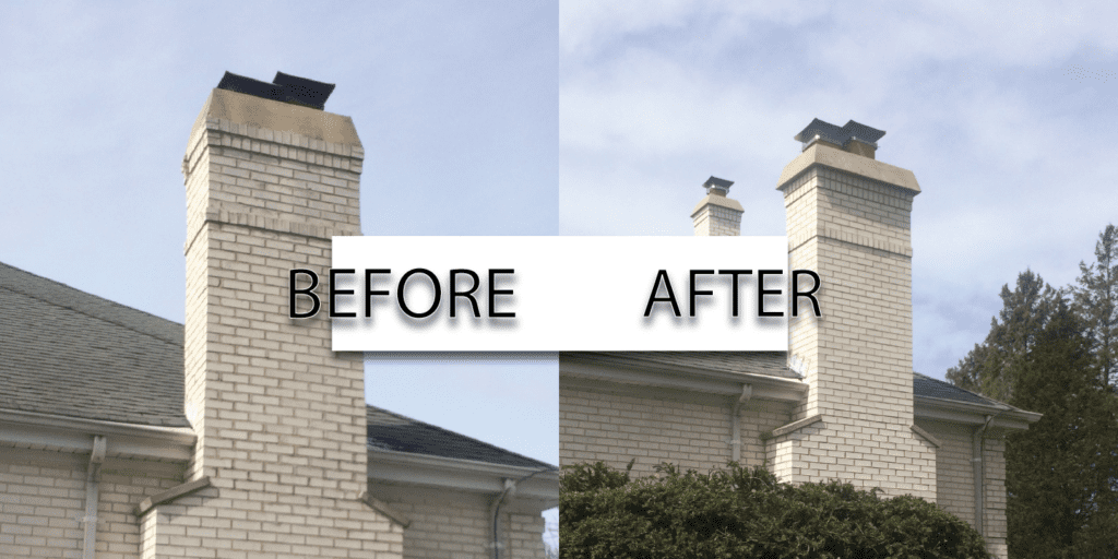 Chimney Crown Overhang - Chicago Chimney Repair